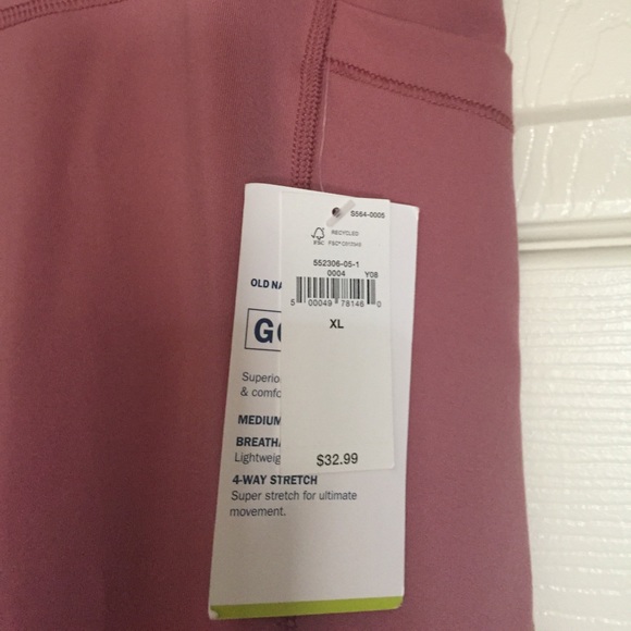 NWT Old Navy go dry crop leggings - Picture 10 of 12